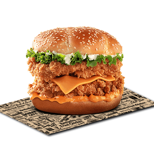 Mighty Burger W/ Fries